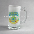 22OZ sublimation glass oktoberfest beer mug